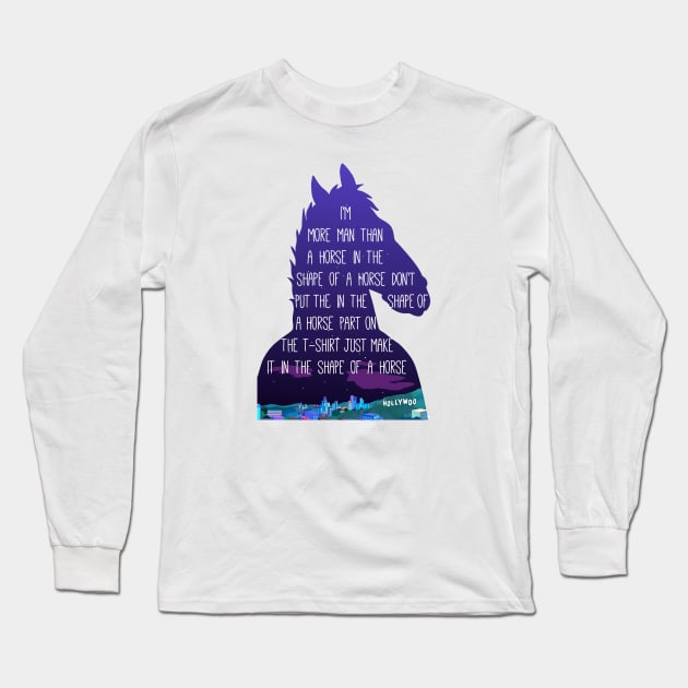 bojack horseman Long Sleeve T-Shirt by ilovemubs